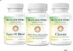 Dr. Clark Clove, Wormwood & Freeze-Dried Green Black Walnut Hull