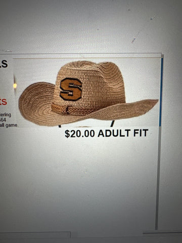 Sheridan Western Straw Hat